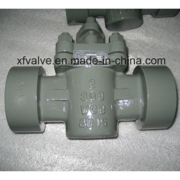 API Standard Sleeve Type Handle Operation Plug Valve